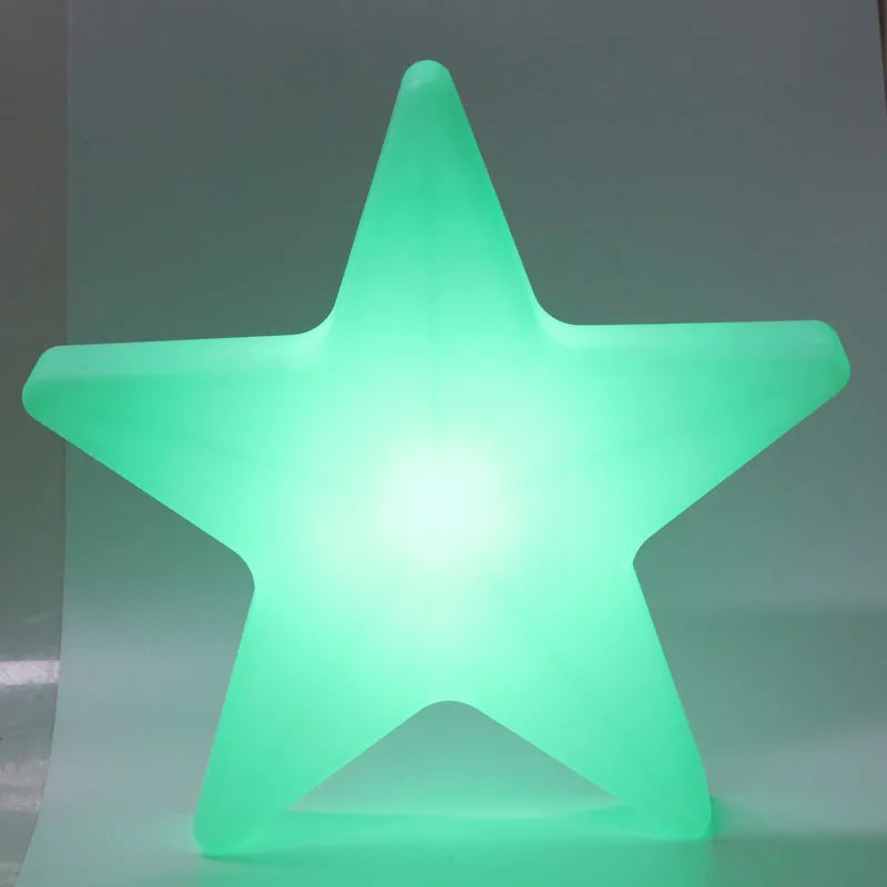 Lampe Noël Etoile LED Bleu