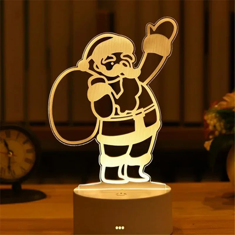 Lampe de Chevet Père Noël