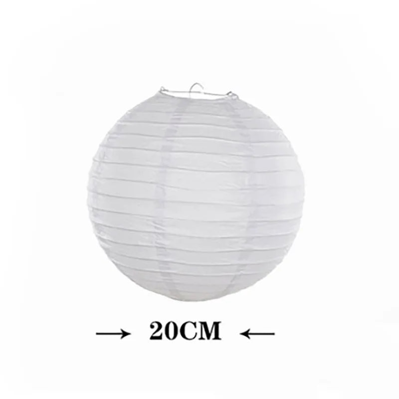 Lampion Blanc Mariage Design