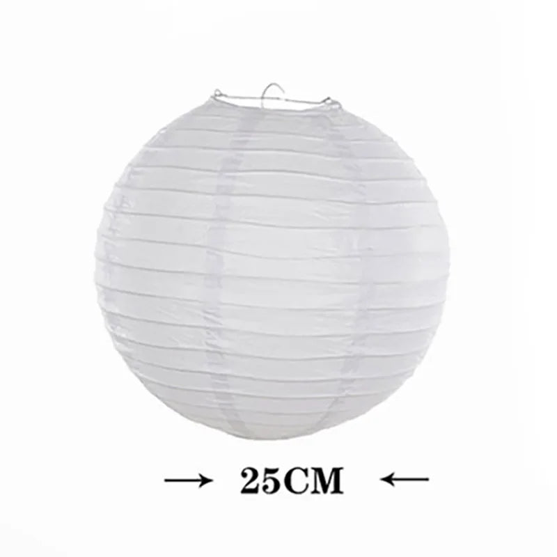 Lampion Blanc Mariage Design