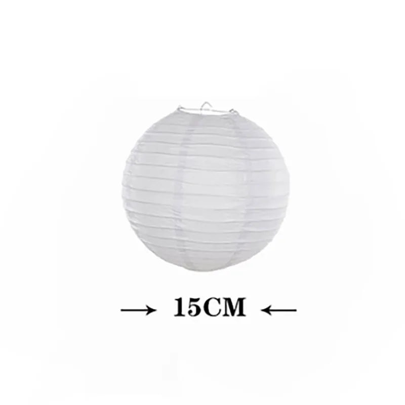 Lampion Blanc Mariage Moyen