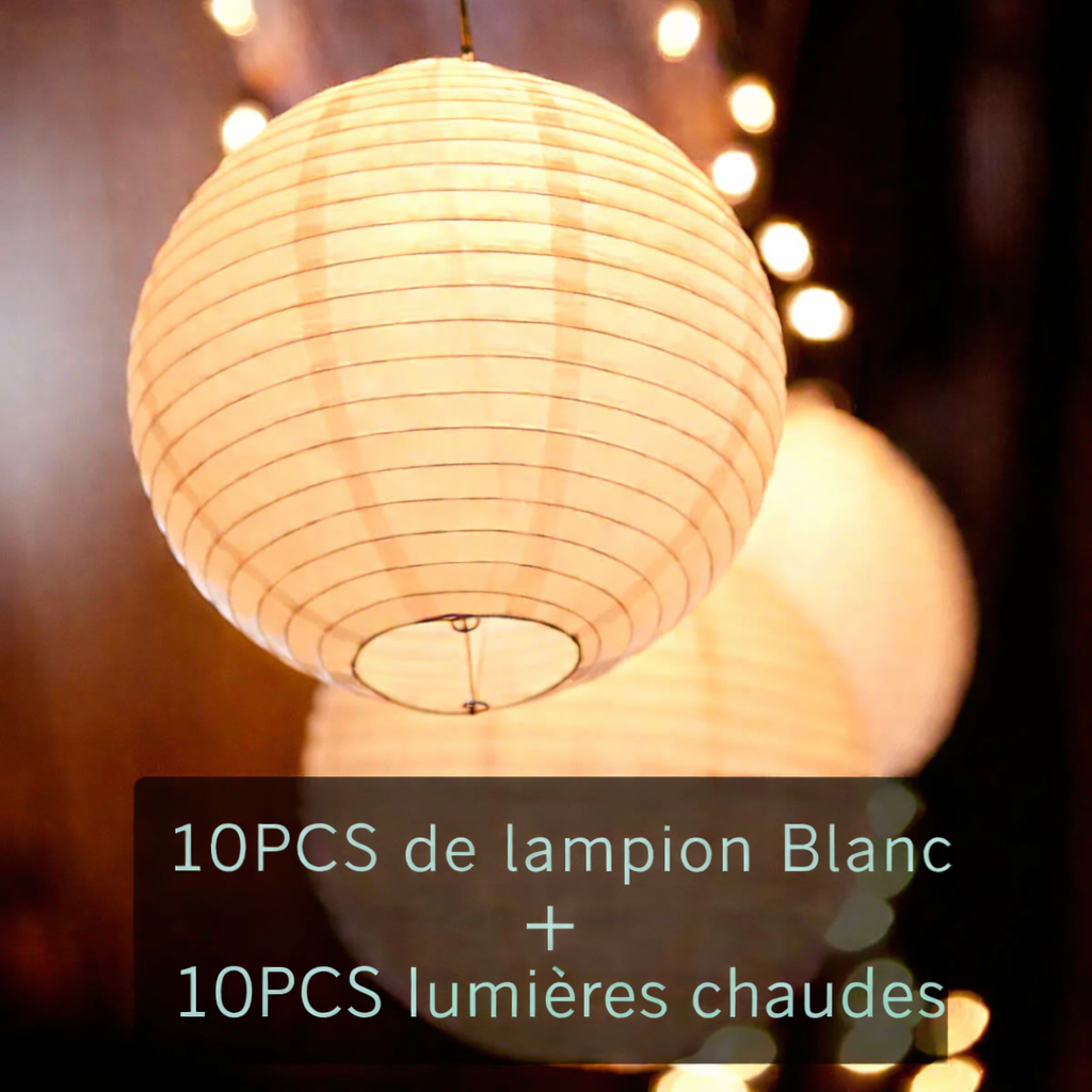 Lampion LED Mariage Contenu