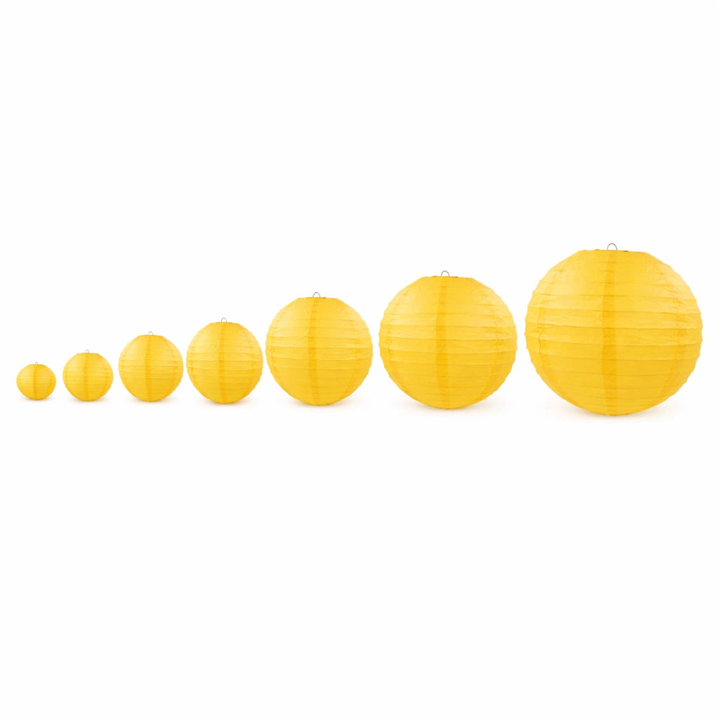 Lampion Mariage Jaune