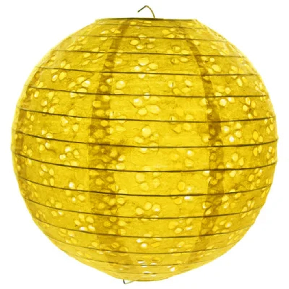 Lampion Mariage Jaune Original