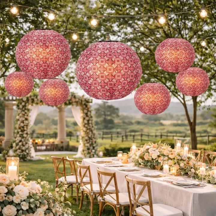 Lampion Mariage LED Solaire