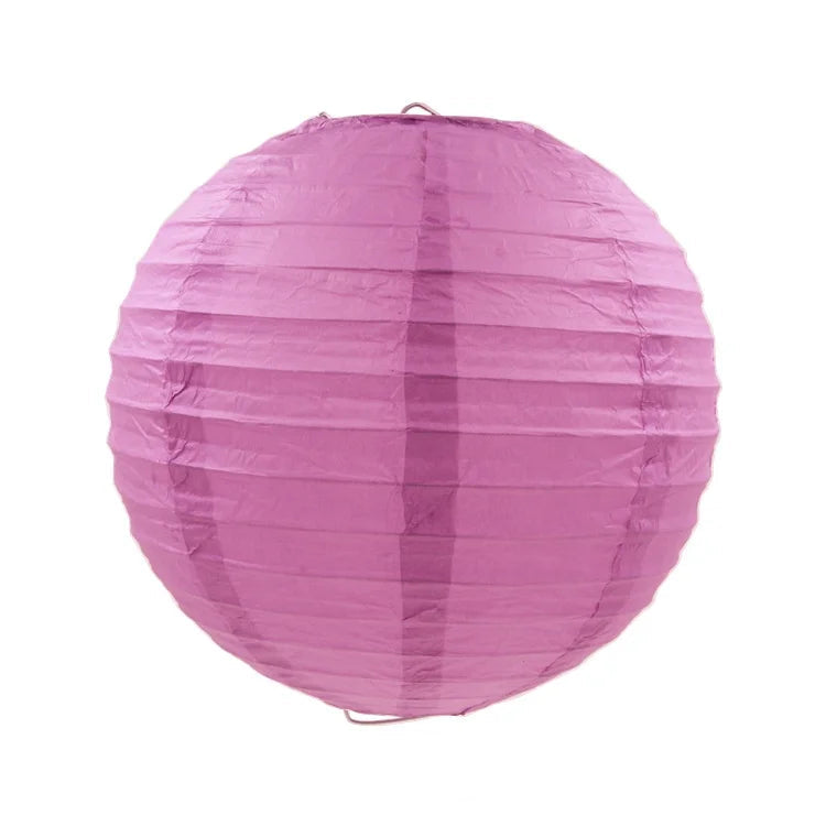 Lampion Mariage Violet Raffiné