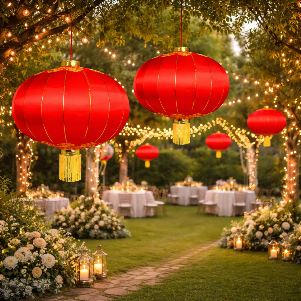 Lampions Chinois Mariage