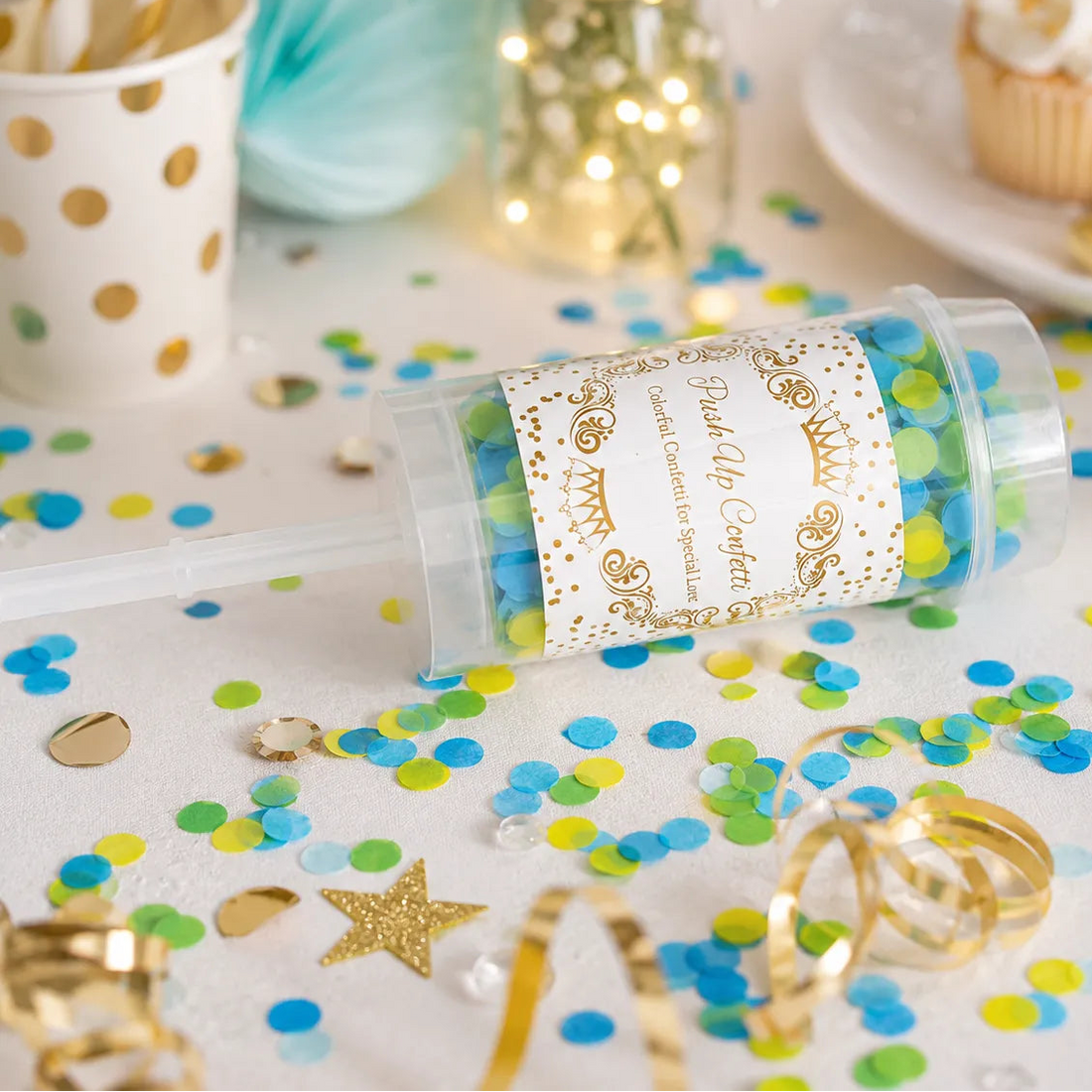 Lanceur à Confettis Verts