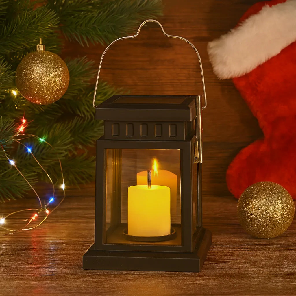 Lanterne Bougie Décorative Solaire
