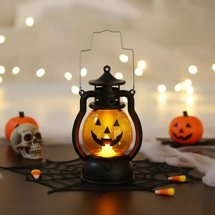 Lanterne Citrouille Rétro