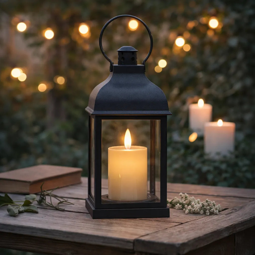 Lanterne Décorative à Bougie LED