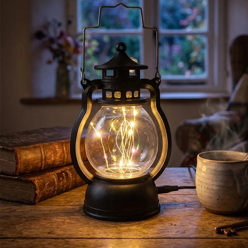 Lanterne LED Retro Légère