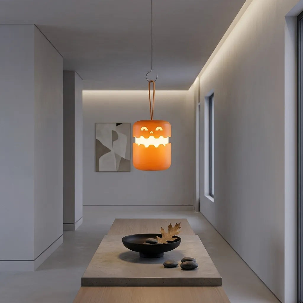 Lanterne Led Orange Lumineux
