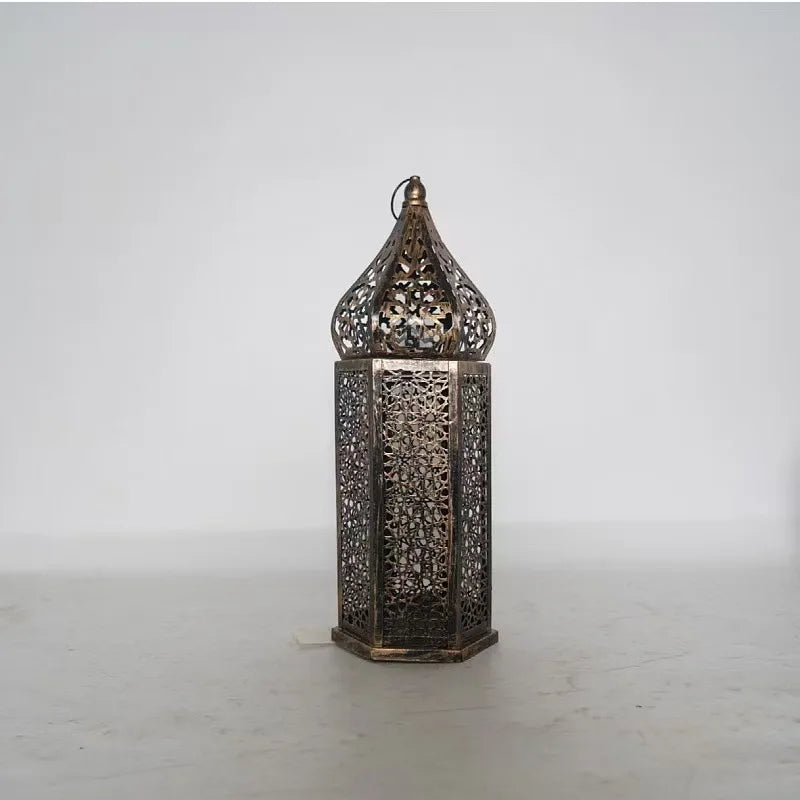 Lanterne Marocaine Noire Chic