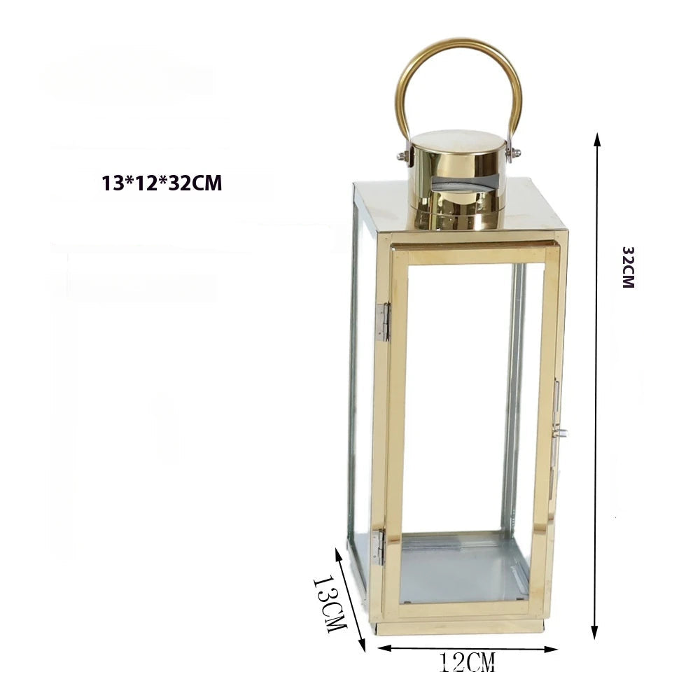 Lanterne Minimaliste Gold classique