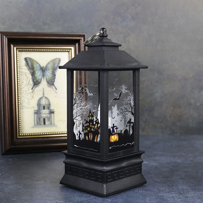 Lanterne Motif Cimetière Design