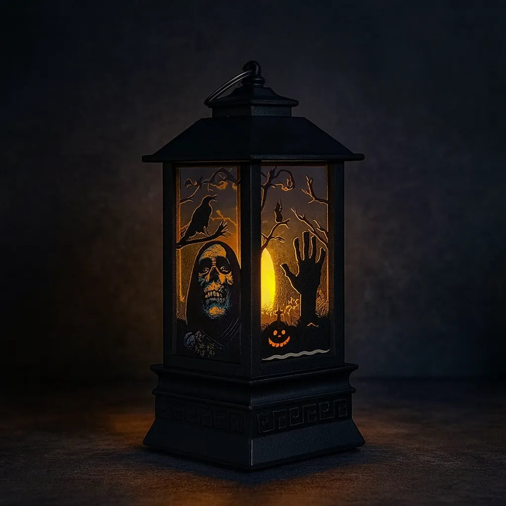 Lanterne Motif Squelette