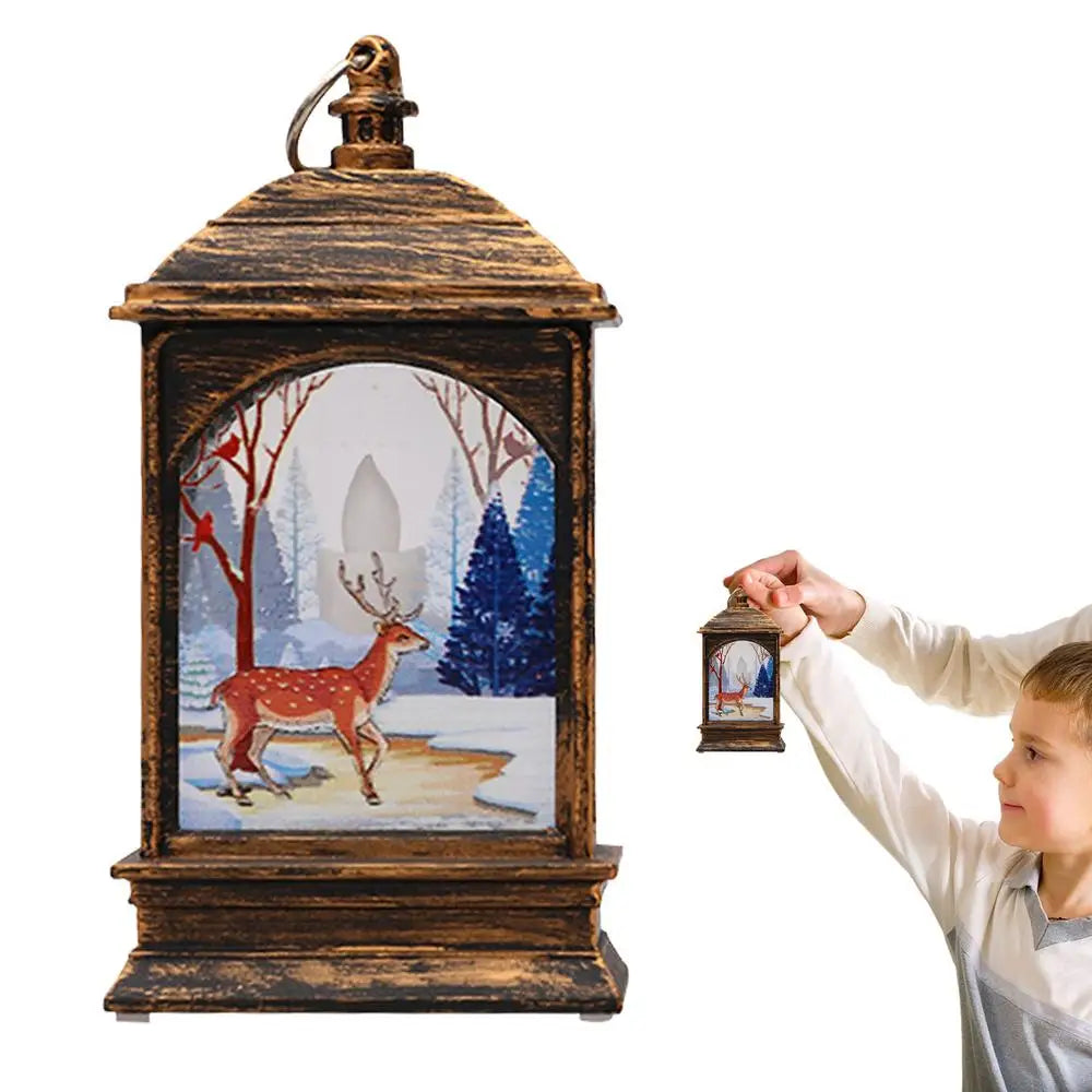 Lanterne Noël Hiver Minimaliste