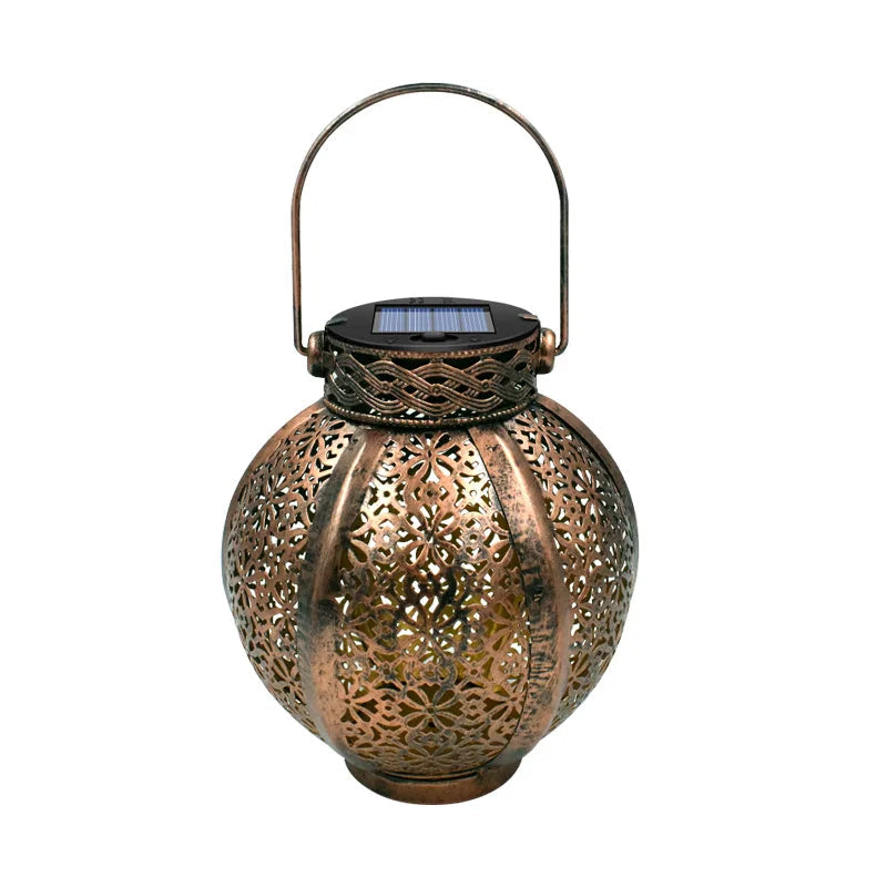 Lanterne Ronde Solaire Durable