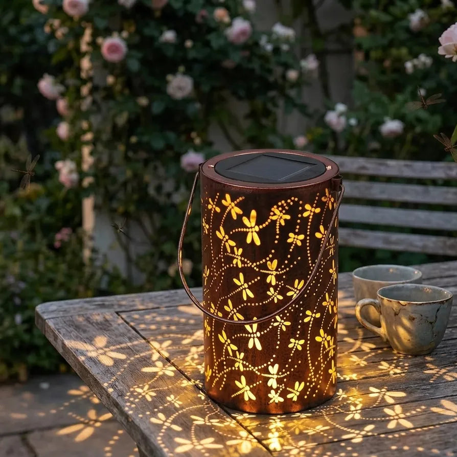Lanterne Solaire Déco Jardin Lumineux