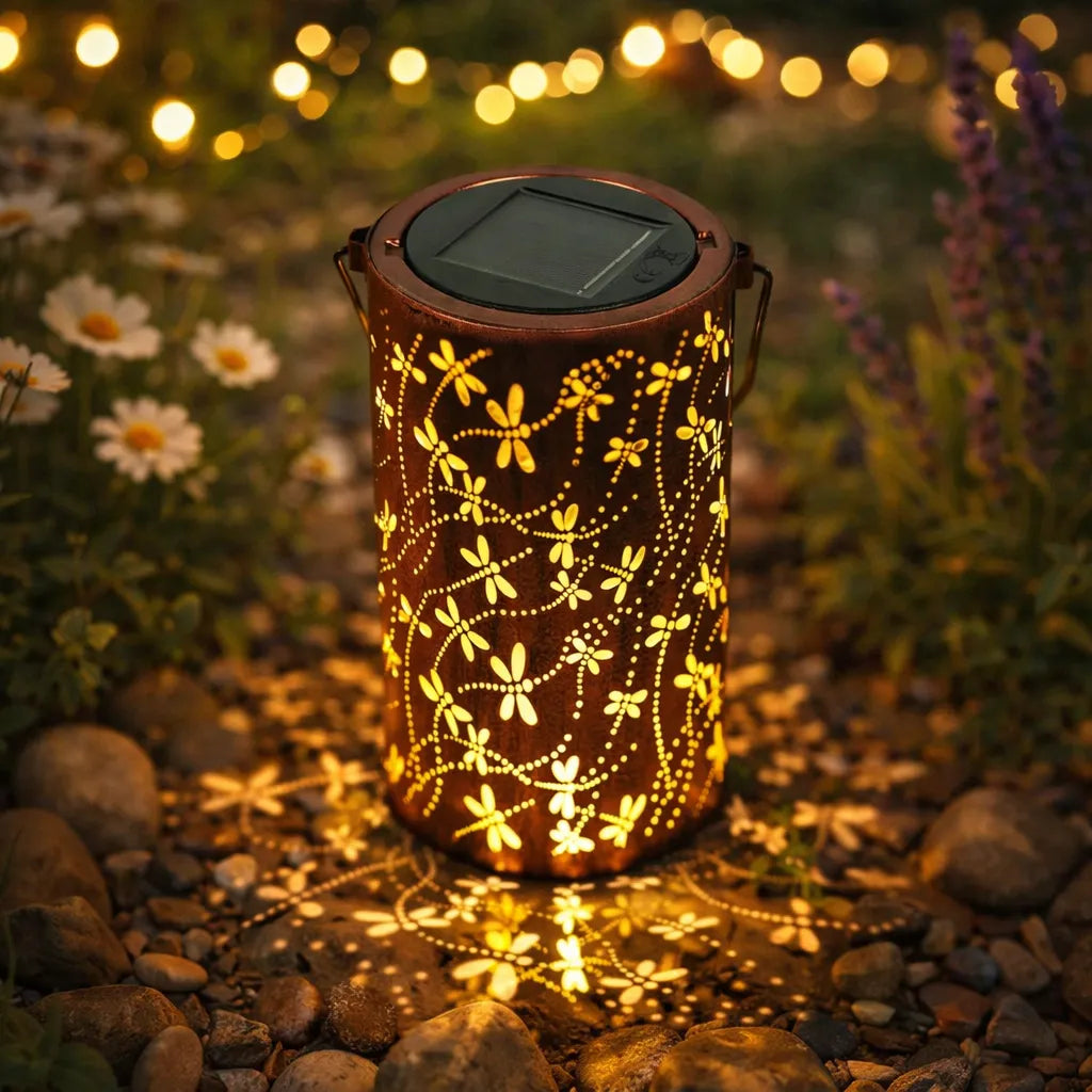 Lanterne Solaire Déco Jardin Unique