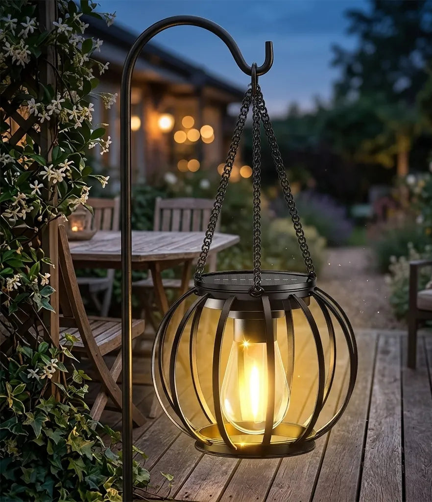 Lanterne Solaire Décorative à Chaîne Lumineuse