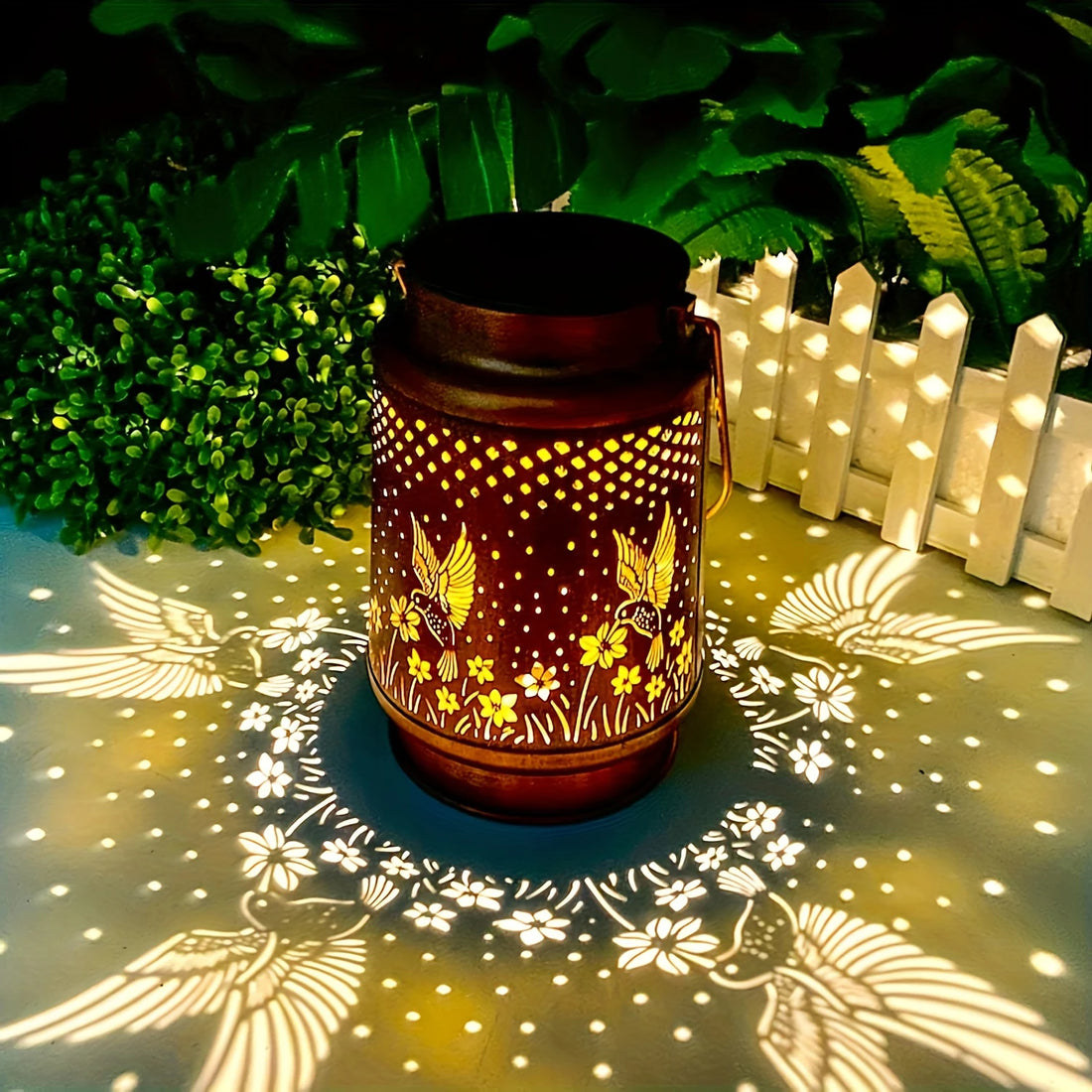Lanterne Solaire Oiseaux
