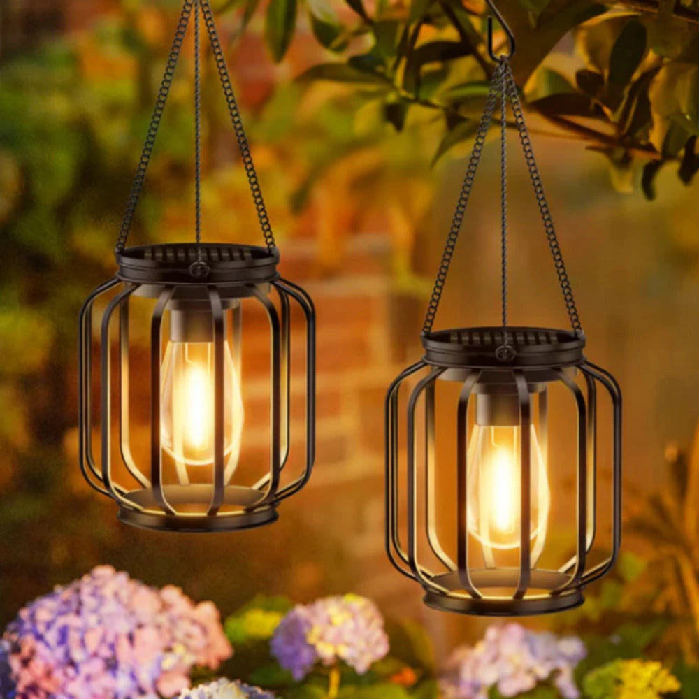 Lanterne Solaire Suspendue Chic