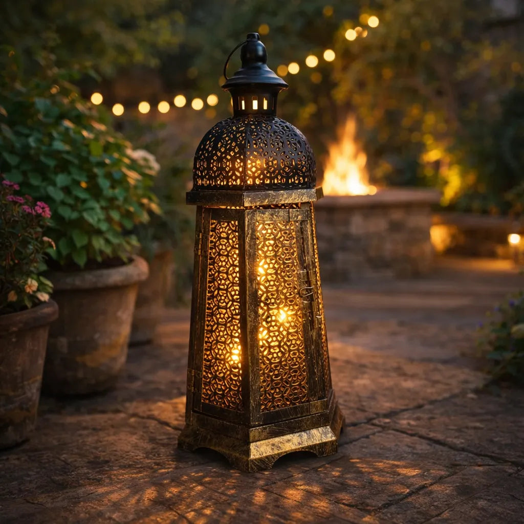 Lanterne Style Rustique Durable