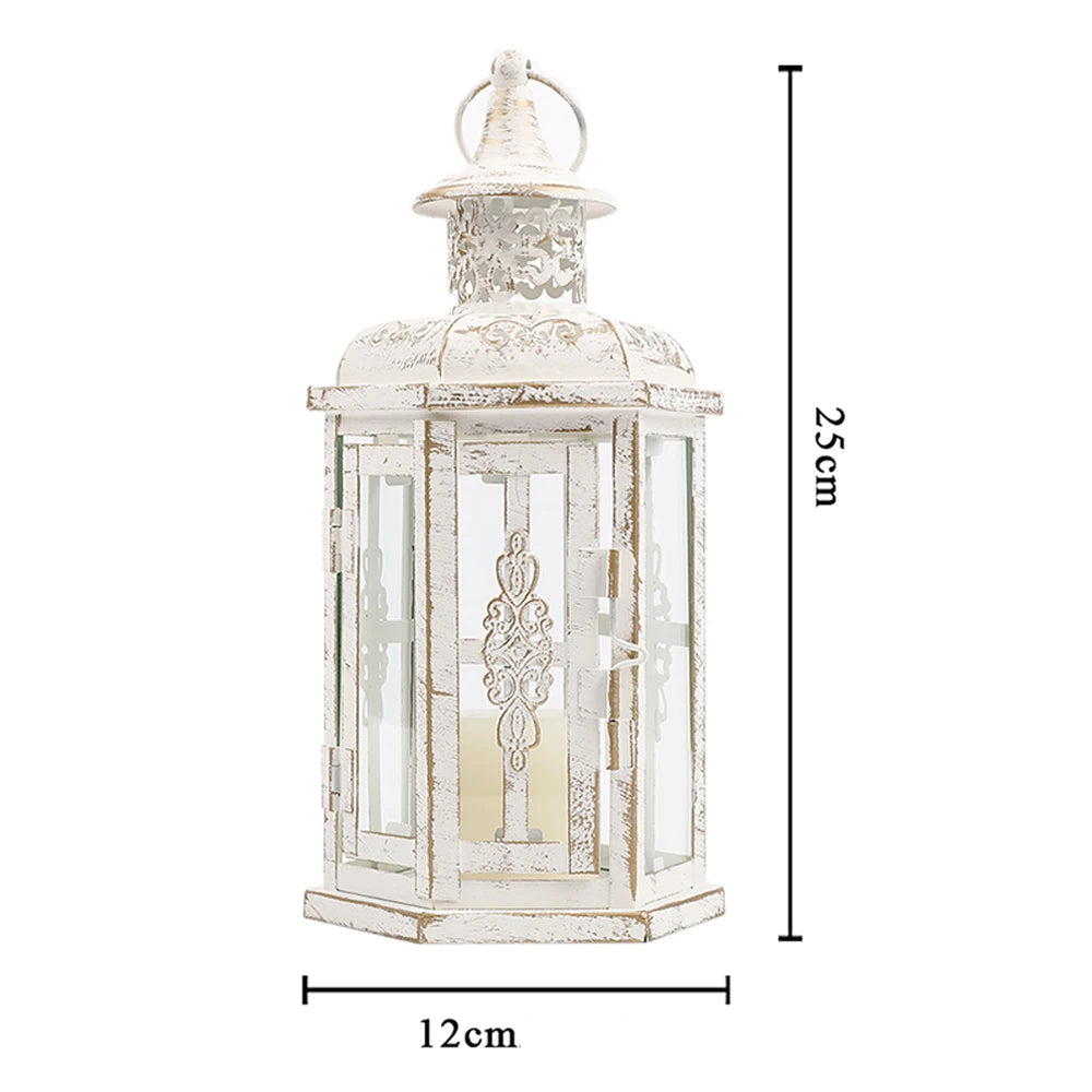 Lanterne Vintage Blanche Unique