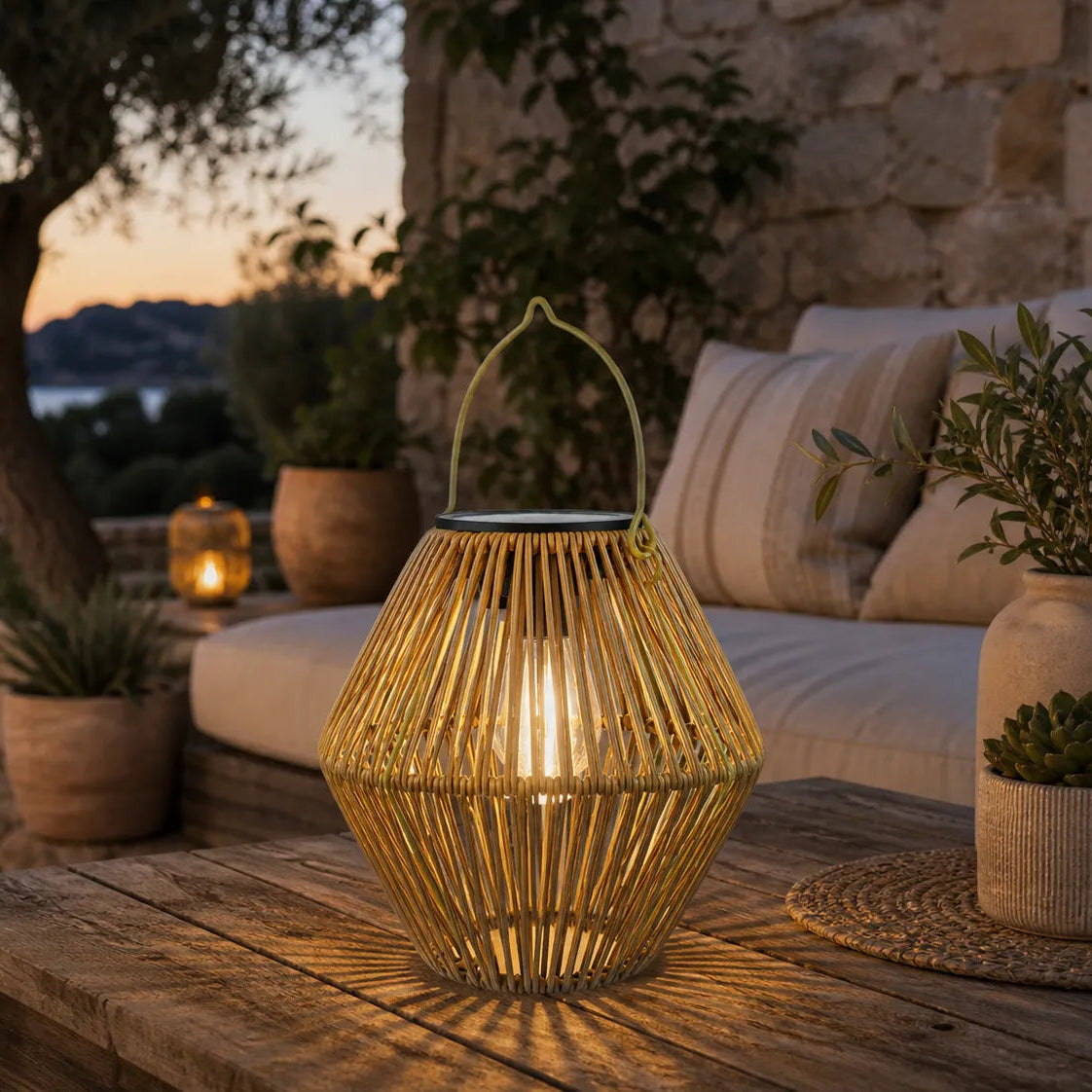 Lanterne de Jardin Solaire Stylé Unique