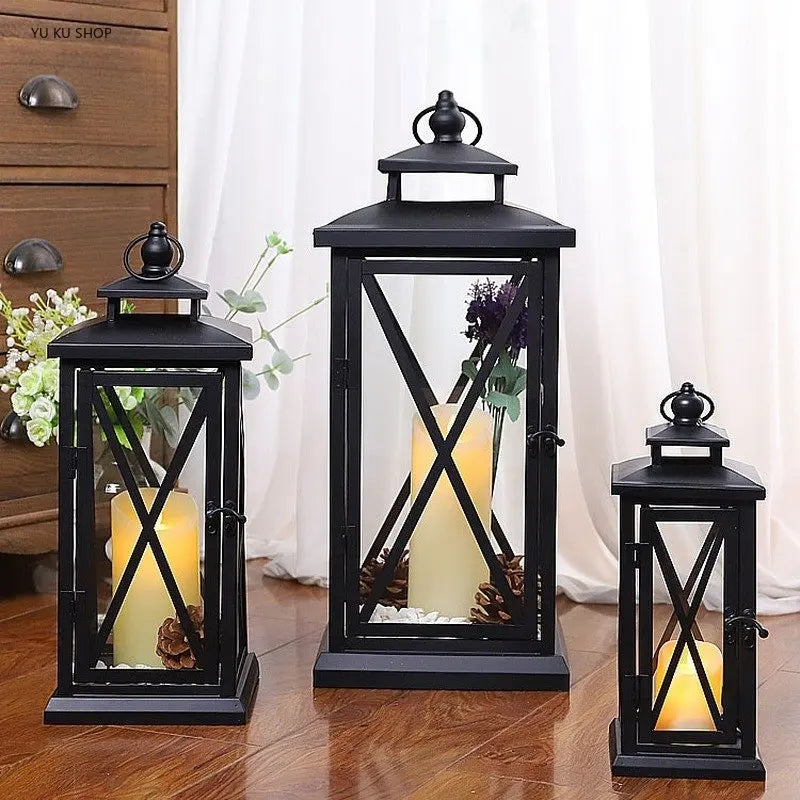 Lanterne en Métal Epurée Durable