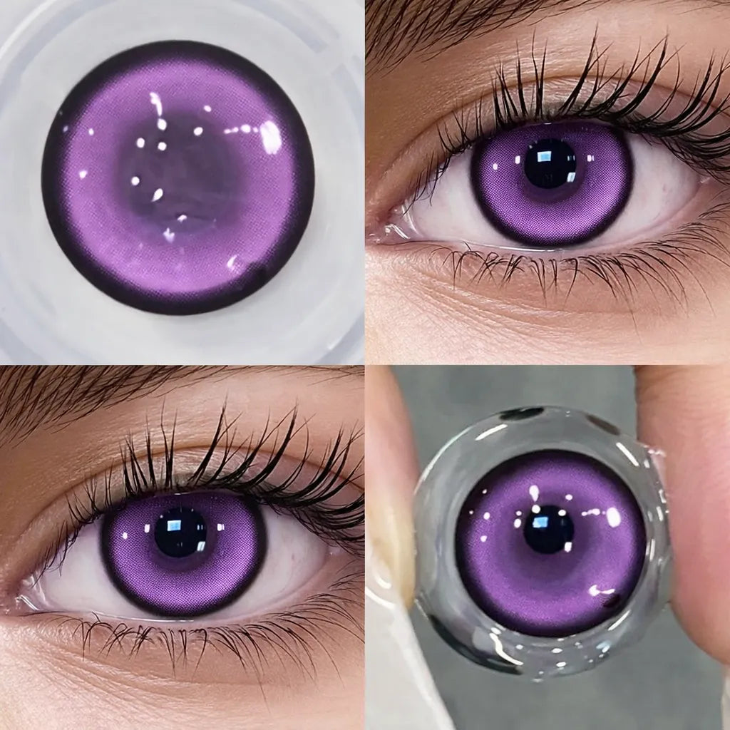 Lentille Violet Naturel Halloween Chic