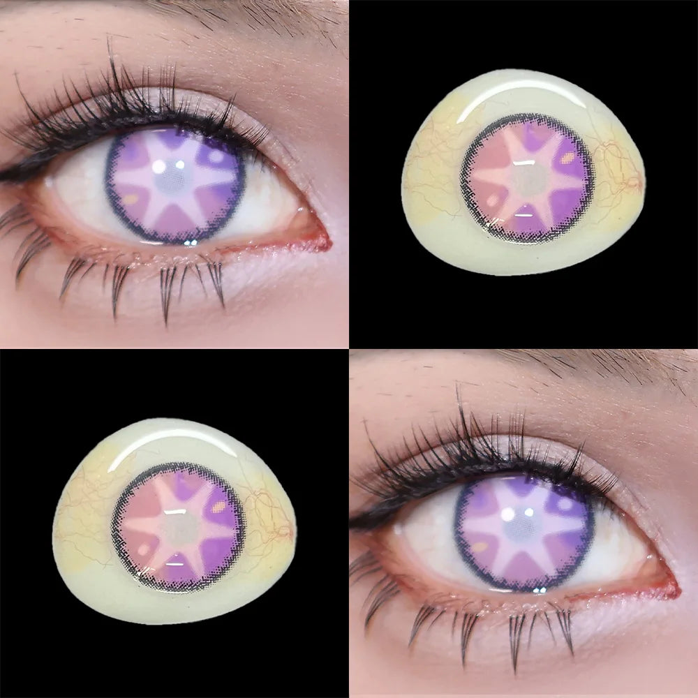 Lentille de couleur Halloween Design