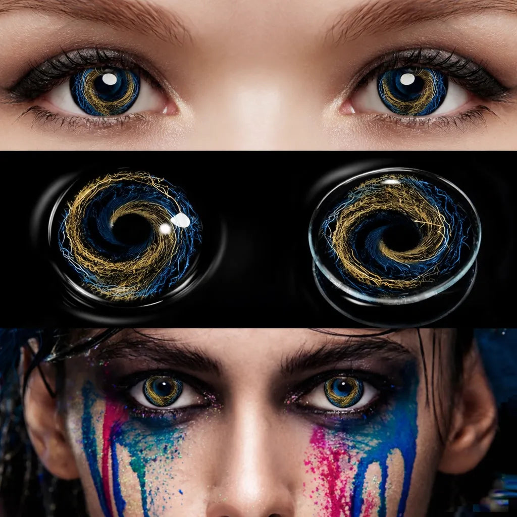 Lentilles Fantaisie Cosmétique Halloween Chic