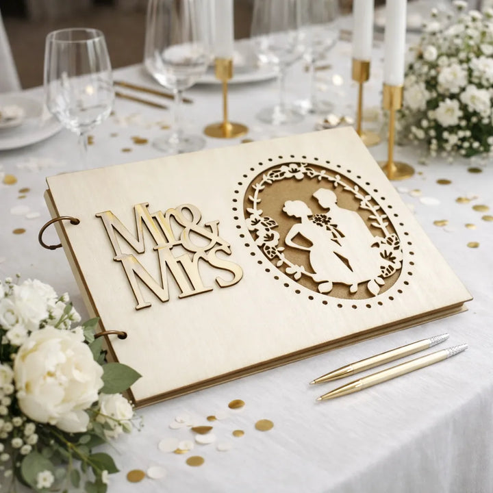 Livre d’Or Elégant pour Mariage