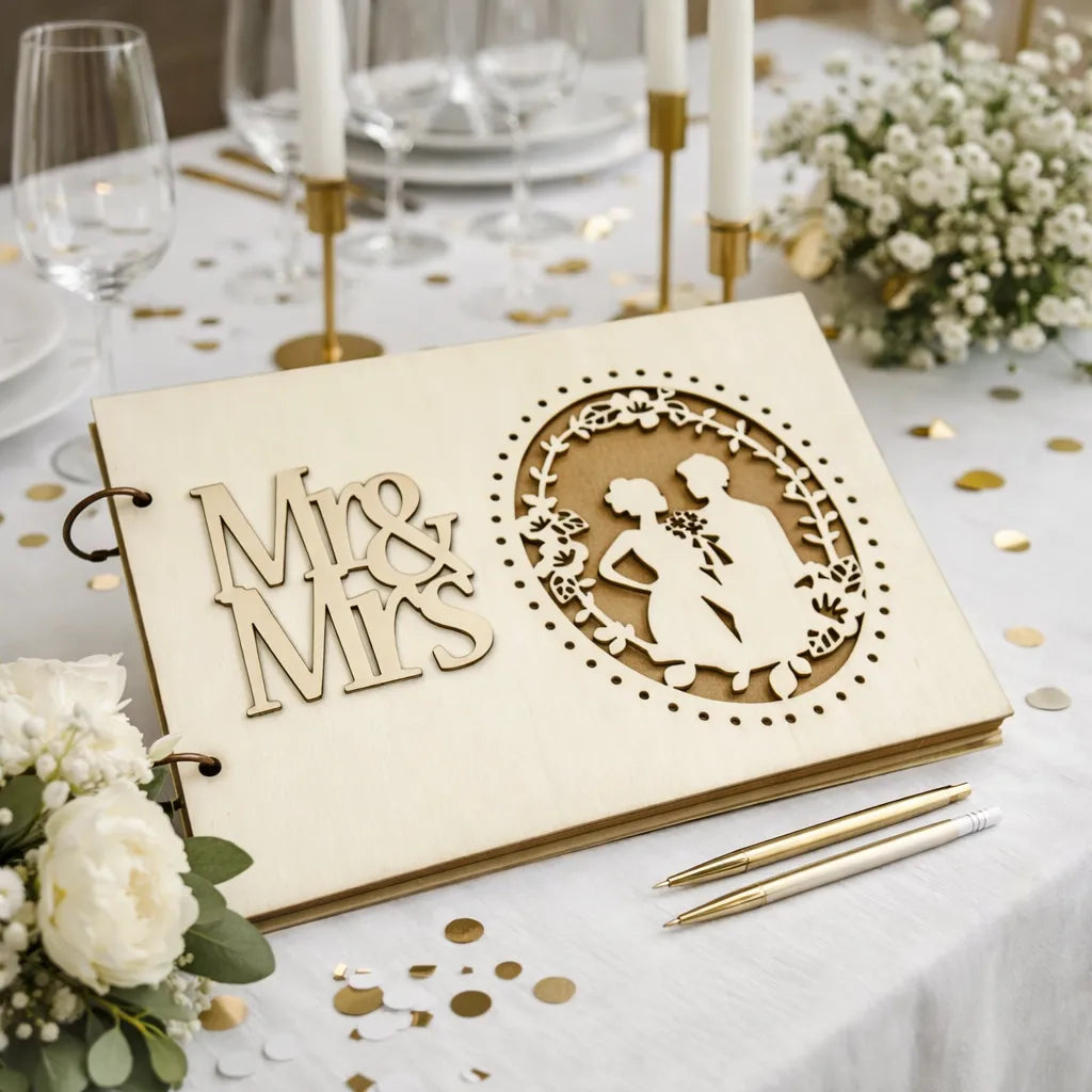 Livre d’Or Elégant pourMariage Original