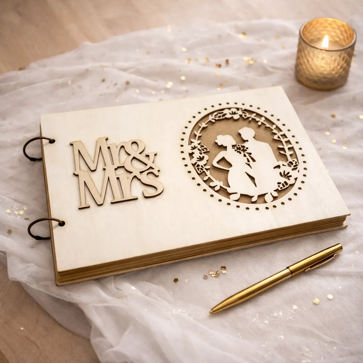 Livre d’Or Mariage Rustique
