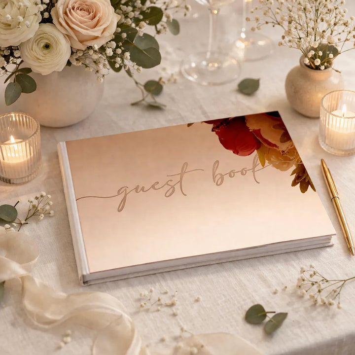 Livre d’Or en Acrylique Rose Gold