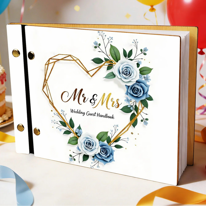 Livre d’Or en Bois Champêtre