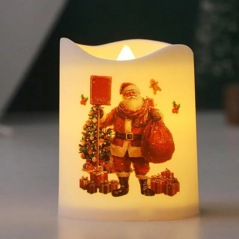 Lot de Bougies de Noël sans Flamme Original