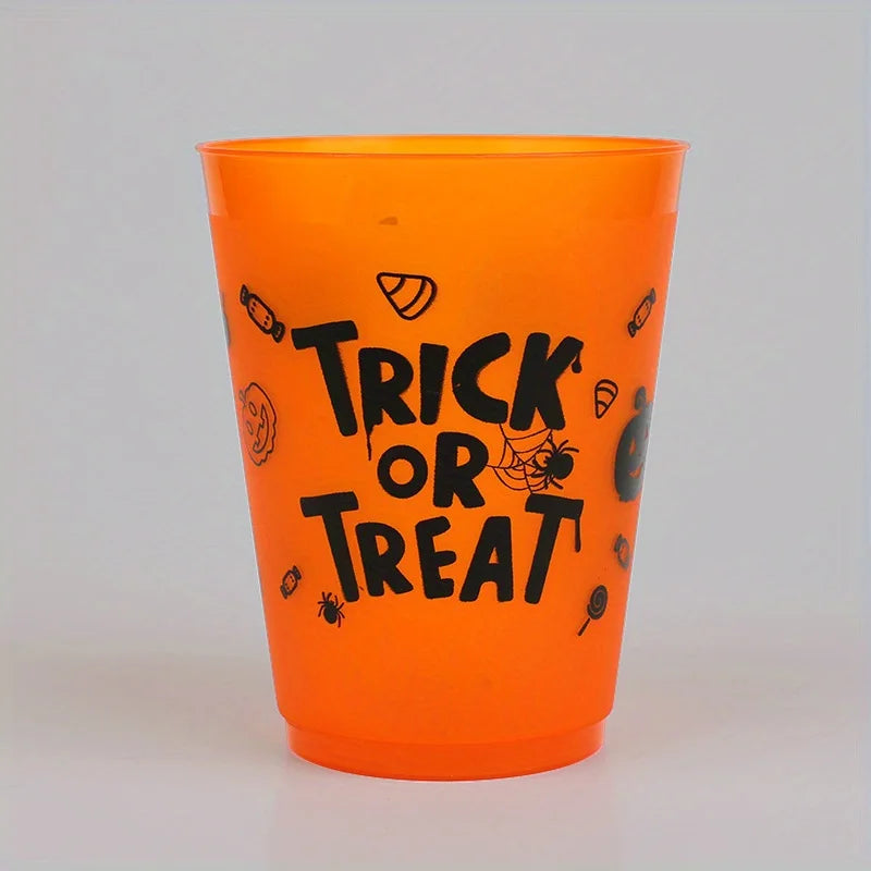 Lot de Gobelets Halloween en Résine Orange