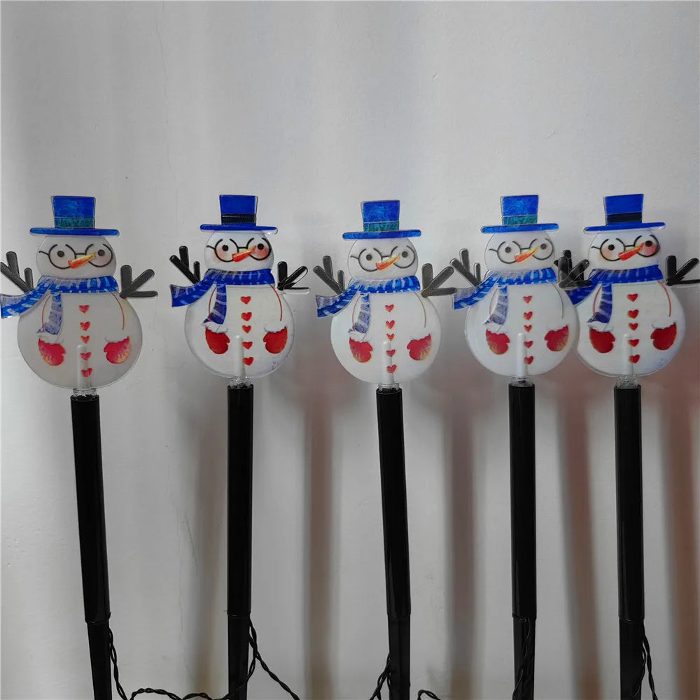 Lot de Lampes Jardin Solaire Bonhomme Mignon