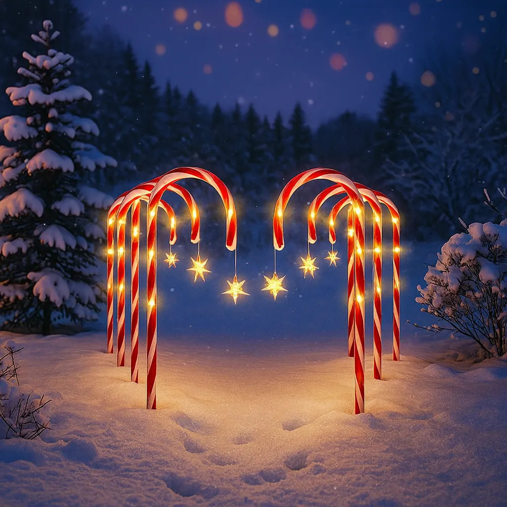 Lot de Lampes Solaires Sucre d’Orge
