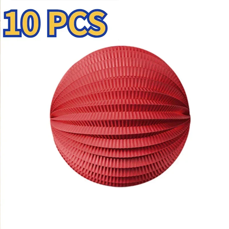 Lot de Lampions Mariage Design Pièces