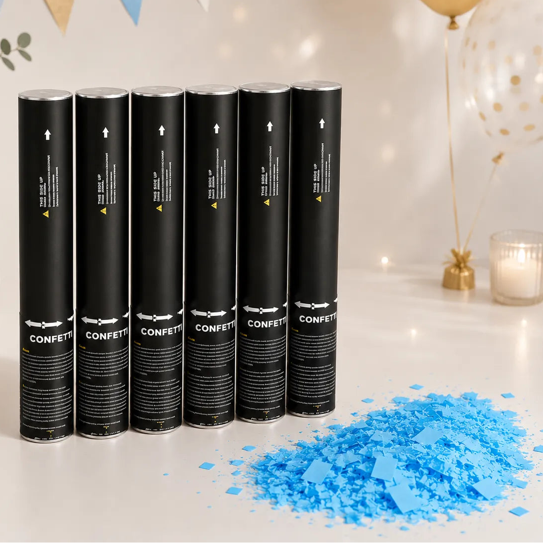 Lot de Lanceurs à Confettis de Fête