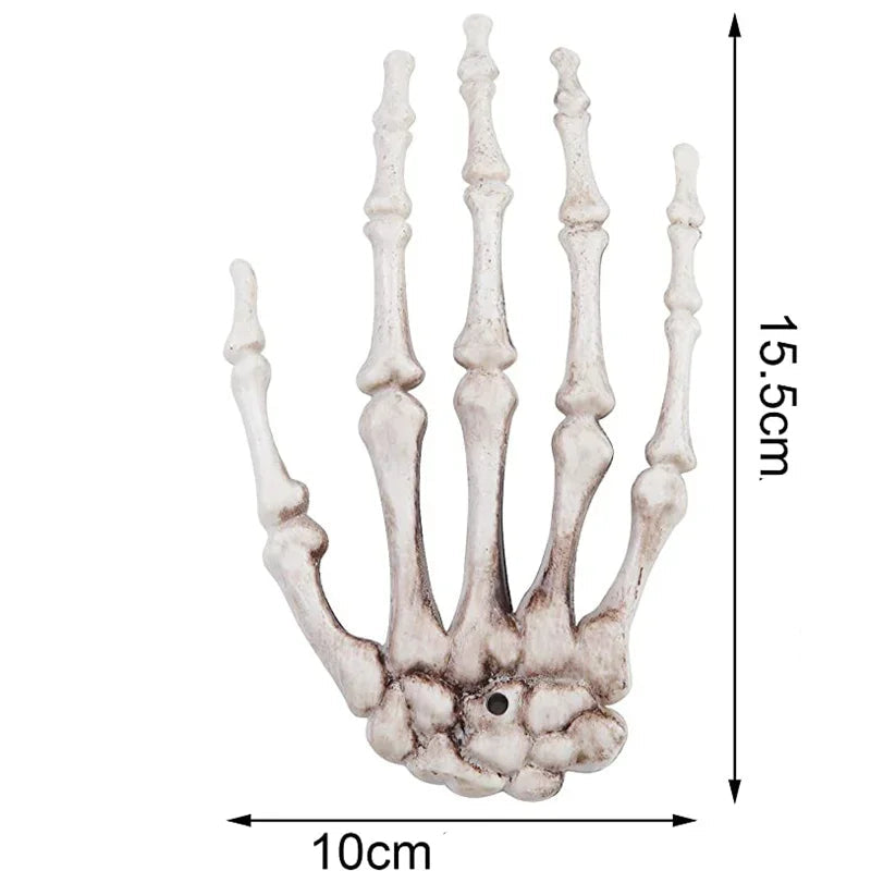 Lot de Mains de Squelette Décoratives Effrayant
