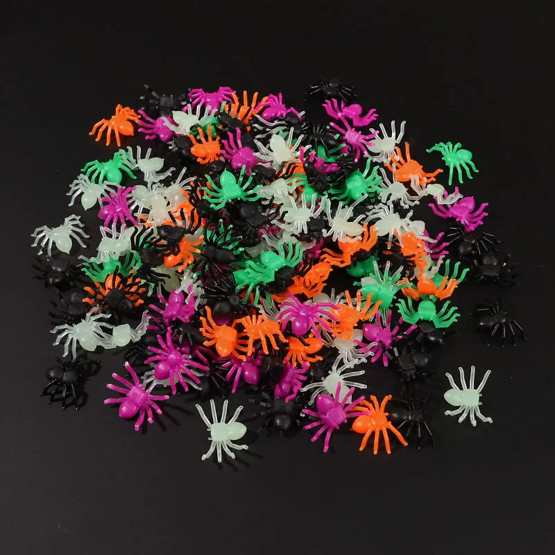 Lot de Mini Araignées Multicolores