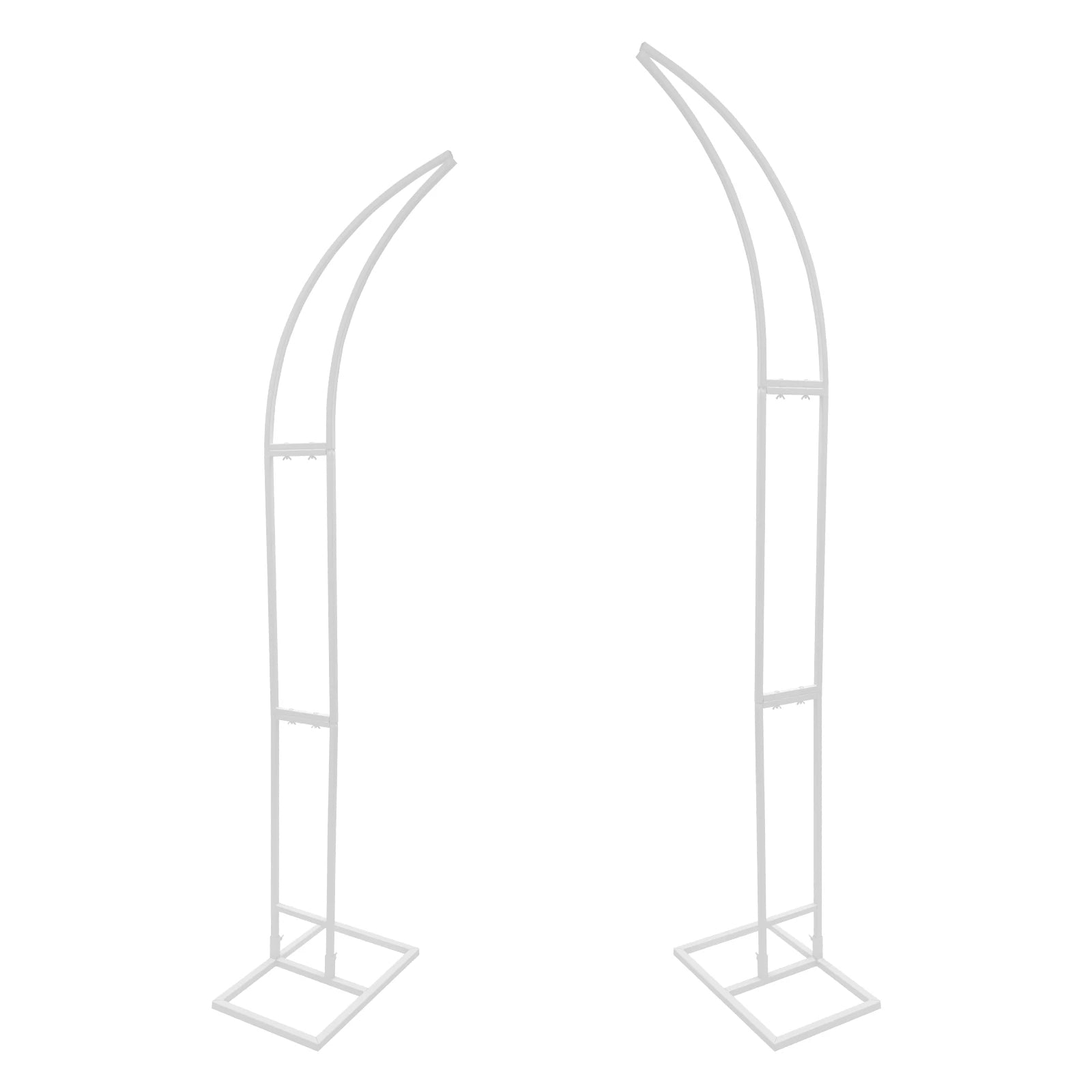 Lot de Supports Demi-arc Mariage Captivante