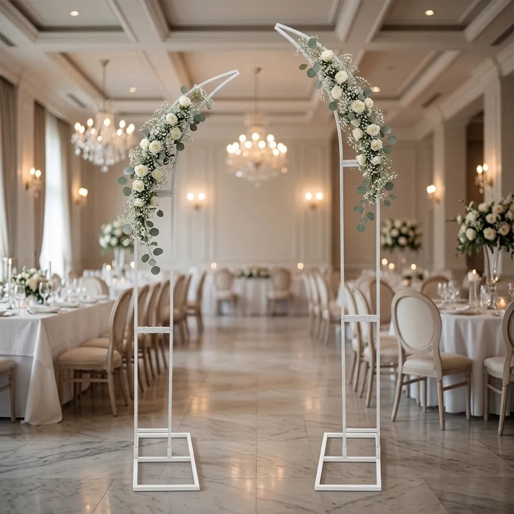 Lot de Supports Demi-arc Mariage Design
